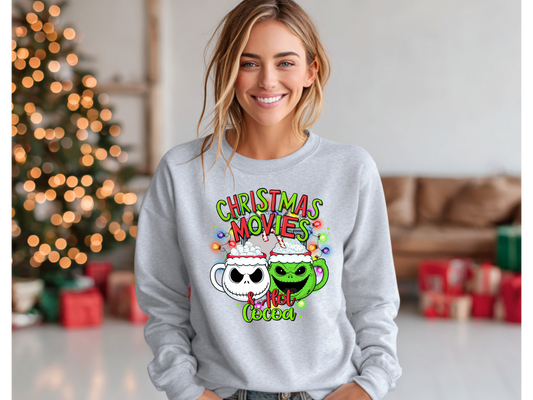 Christmas movies and cocoa