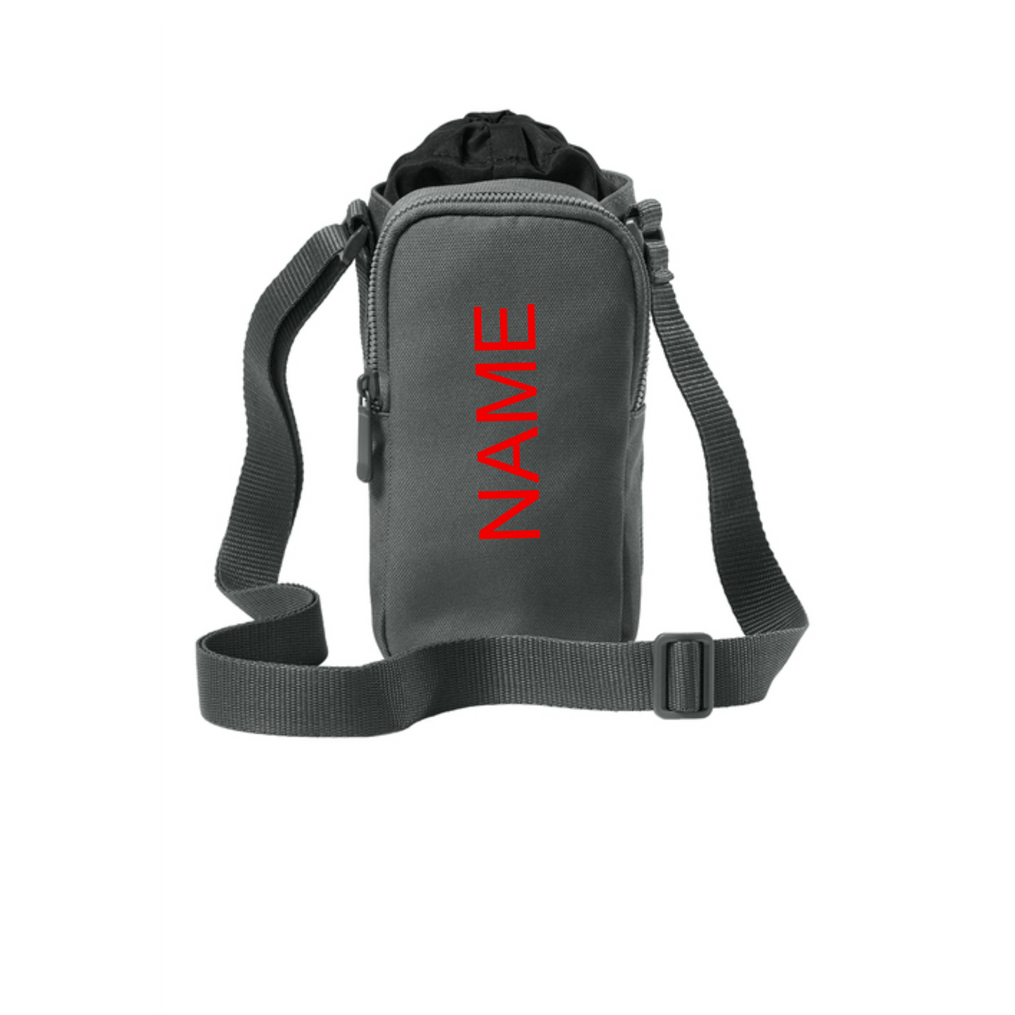 Port Authority water bottle and phone/storage crossbody