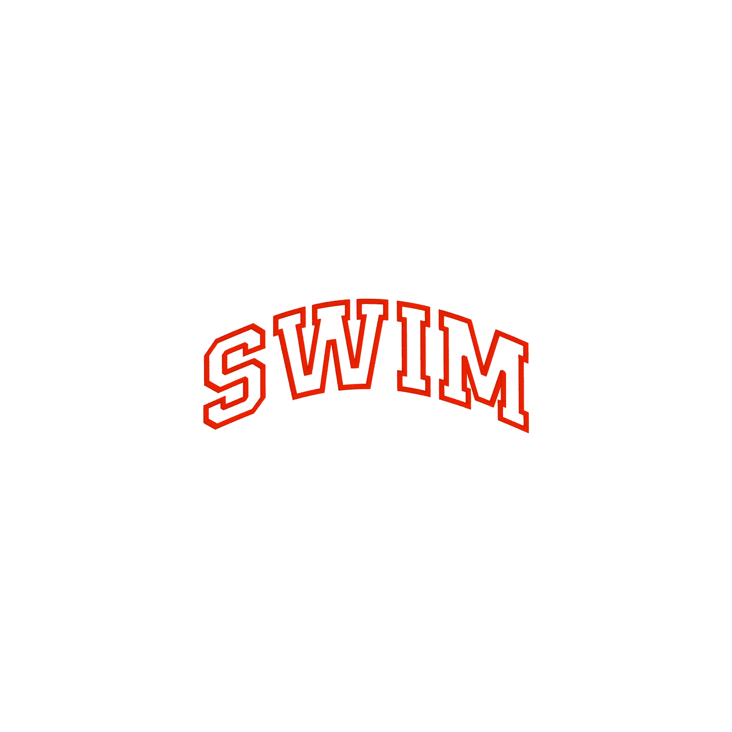 SWIM embroidered crewneck