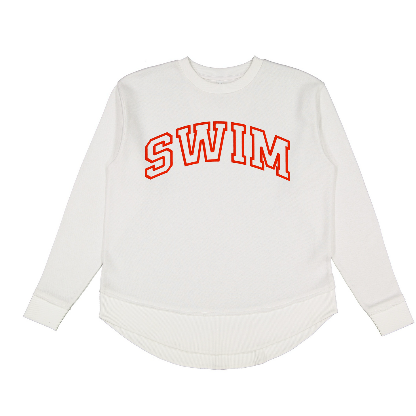 SWIM embroidered crewneck
