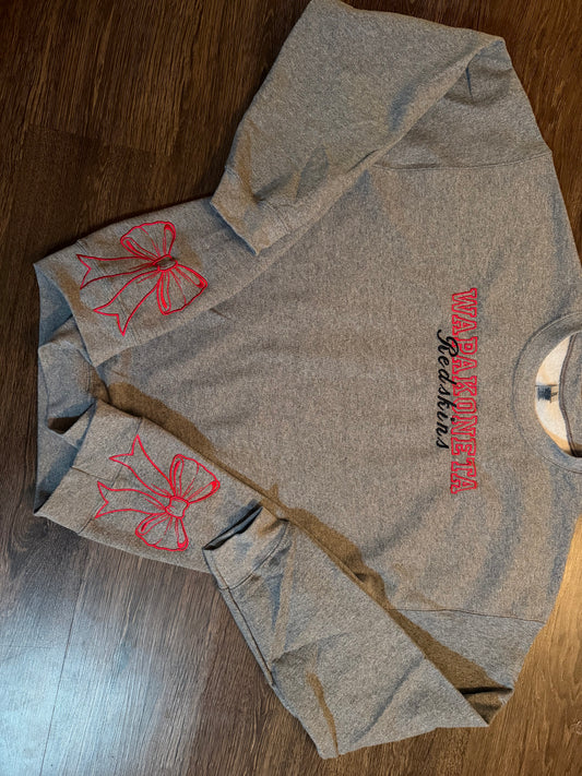 Wapakoneta Redskins w/bows