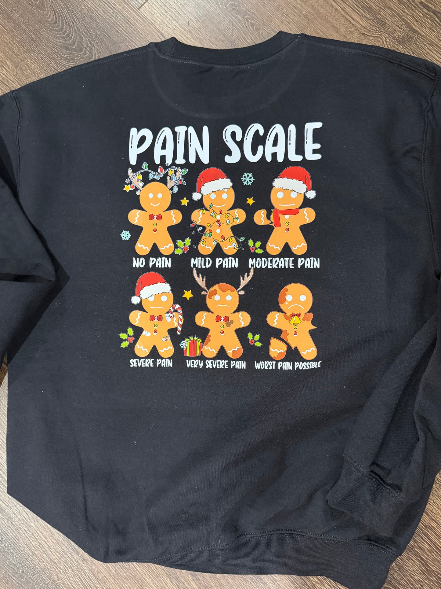 Gingerbread Pain Scale DTF