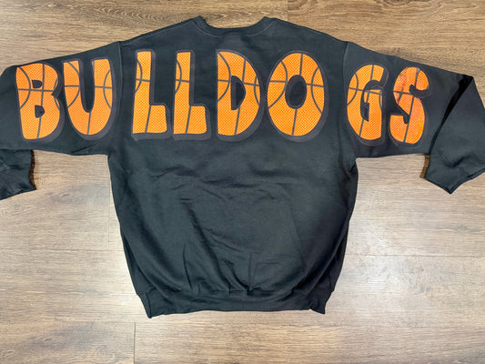 Bulldogs Basketball DTF print Crewneck
