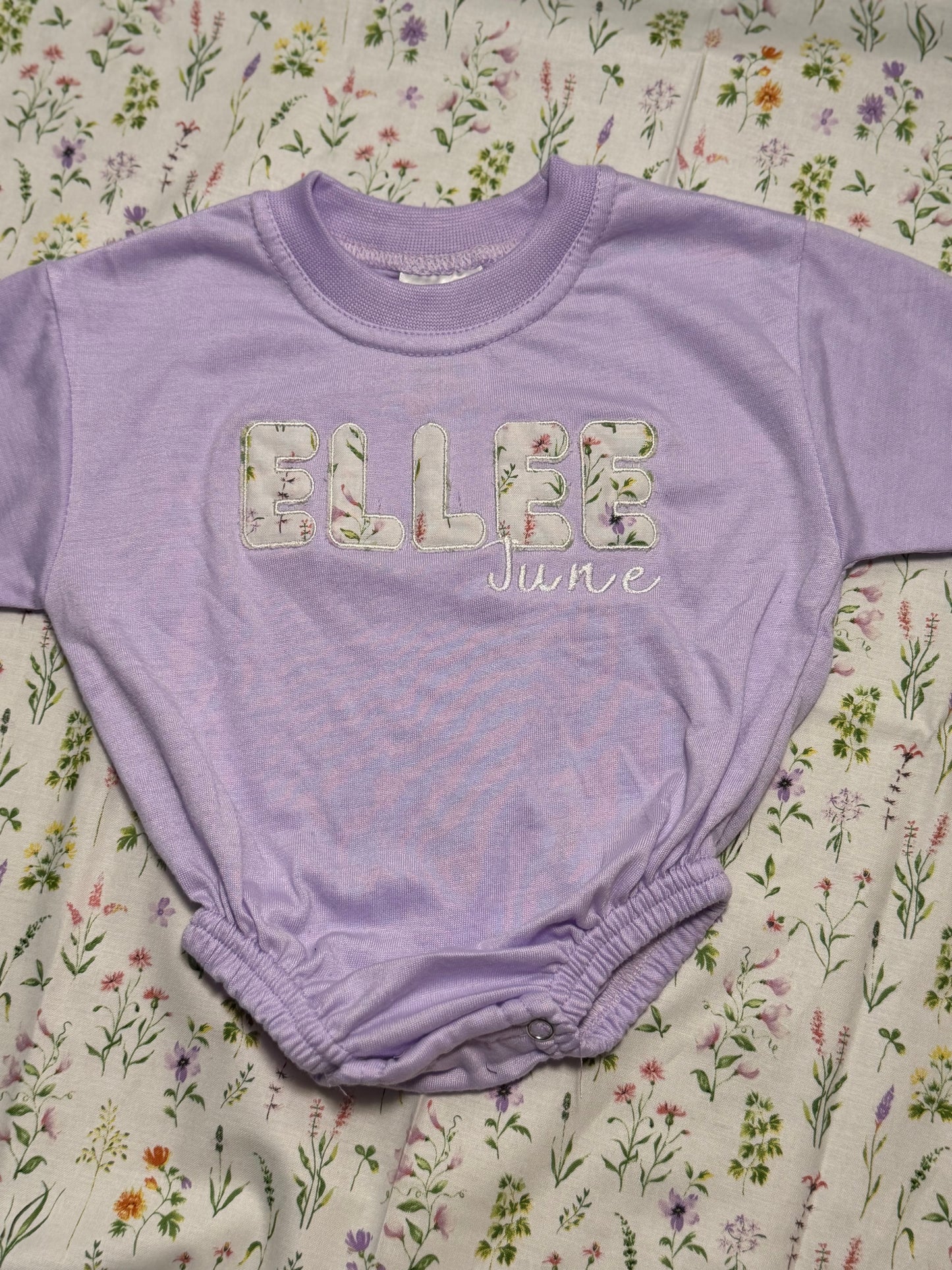 Bubble Romper personalized