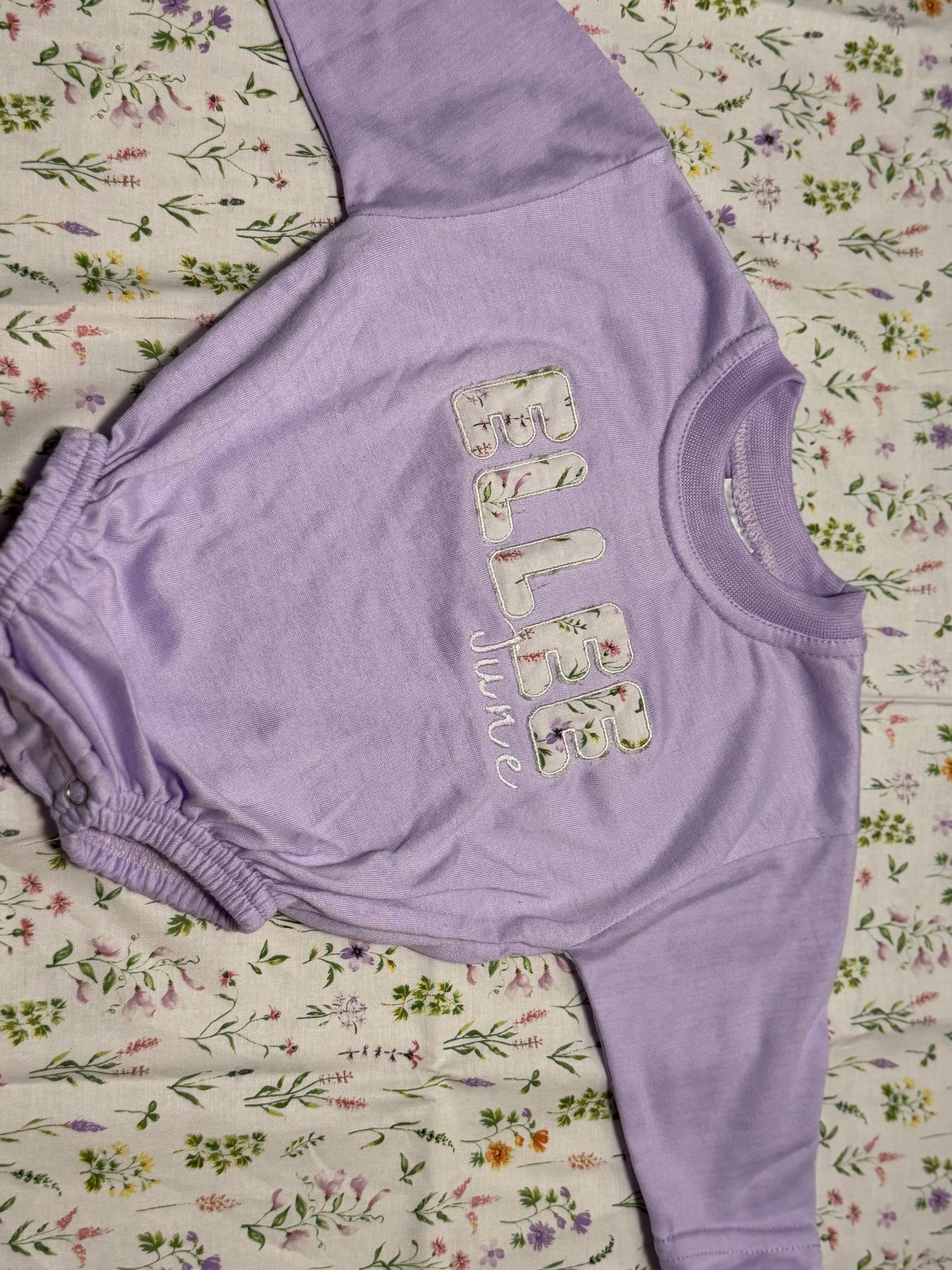 Bubble Romper personalized