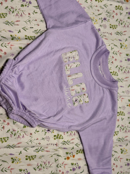 Bubble Romper personalized