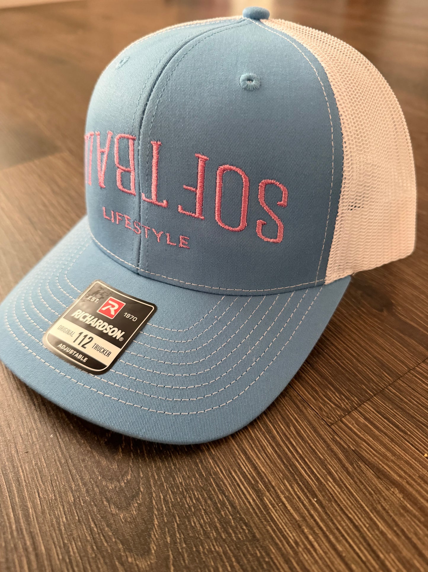 Softball Lifestyle Embroidered Hat