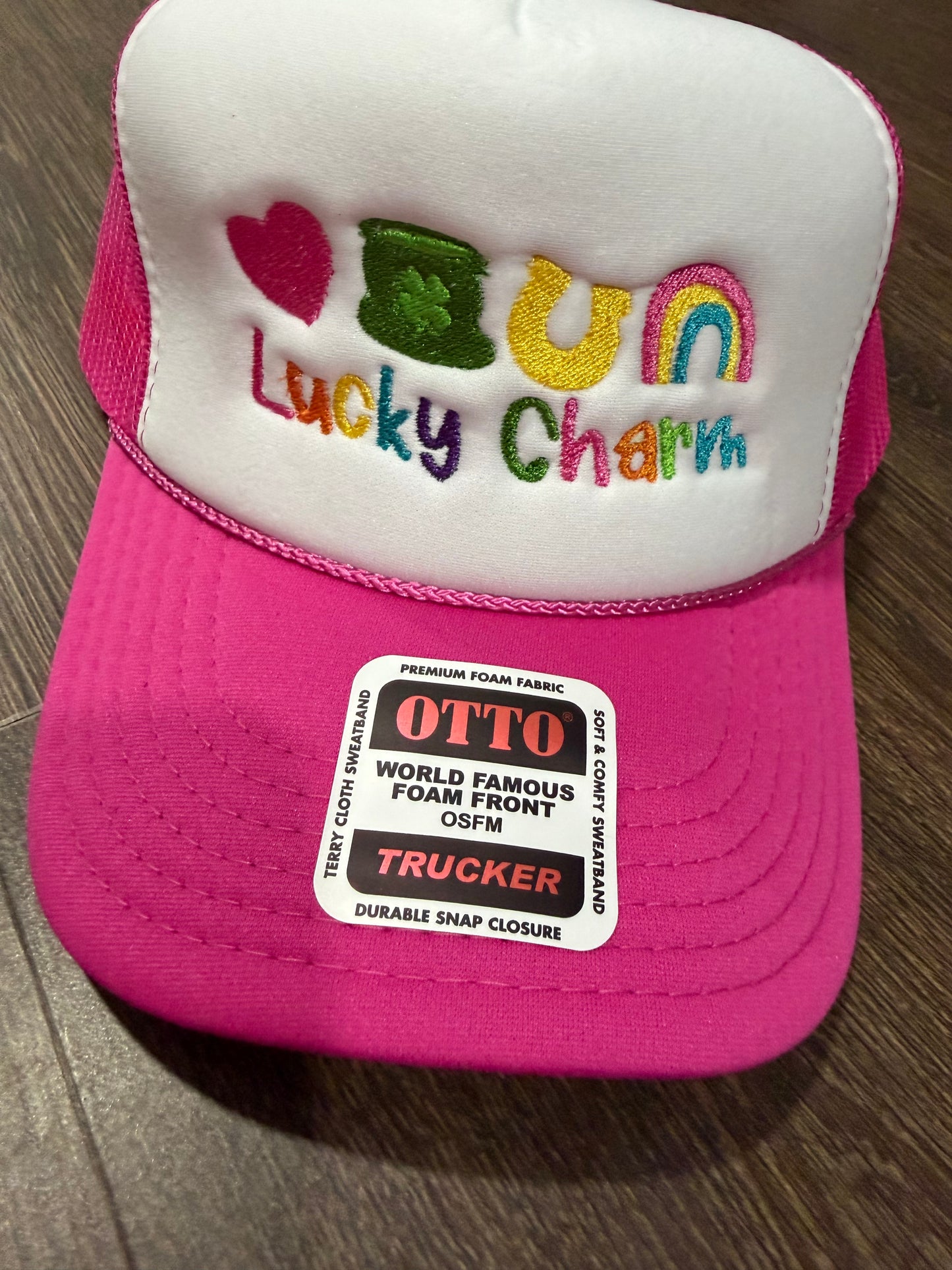 Lucky Charm Embroidered Hat