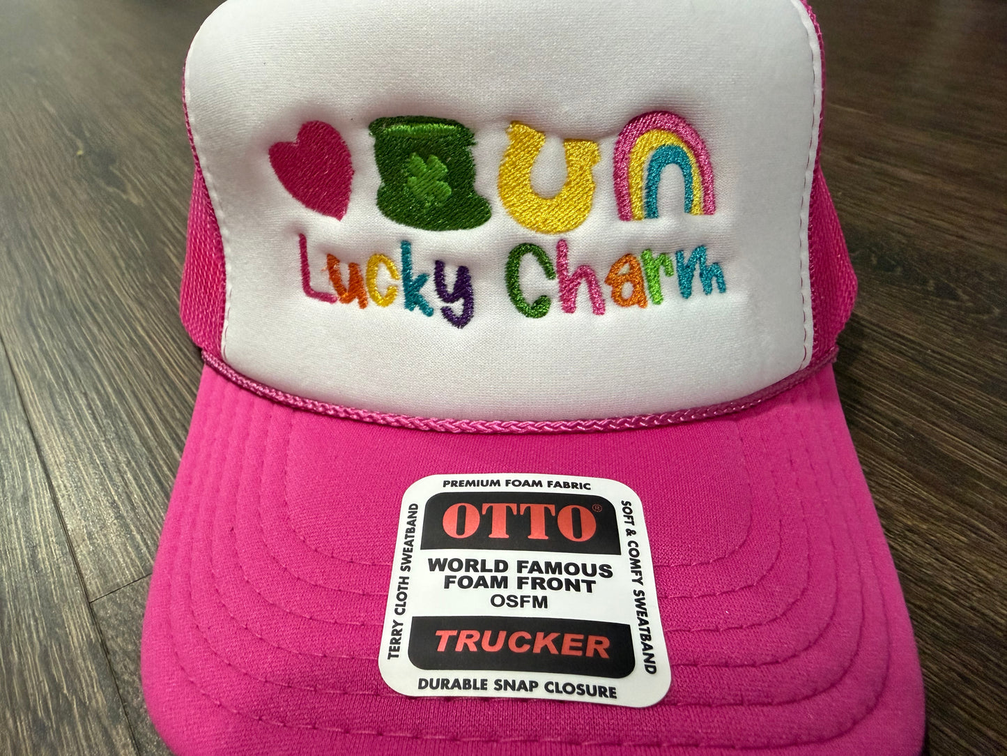 Lucky Charm Embroidered Hat