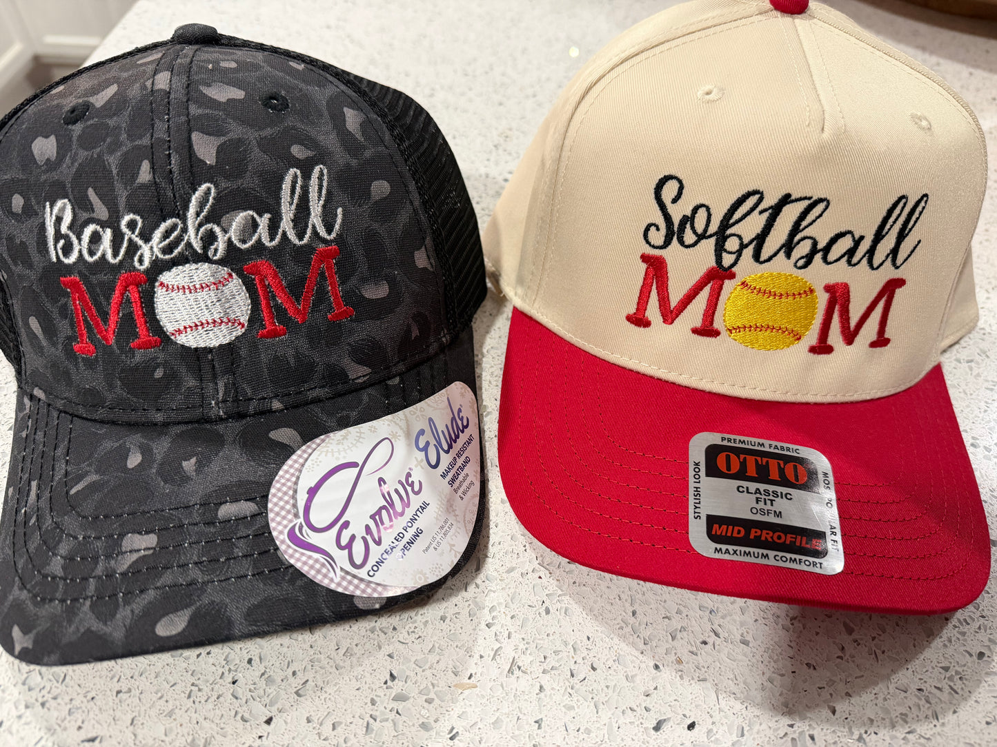 Softball Mom Embroidered Hat