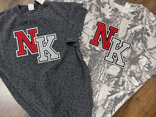 NK Glitter Embroidered T-shirt