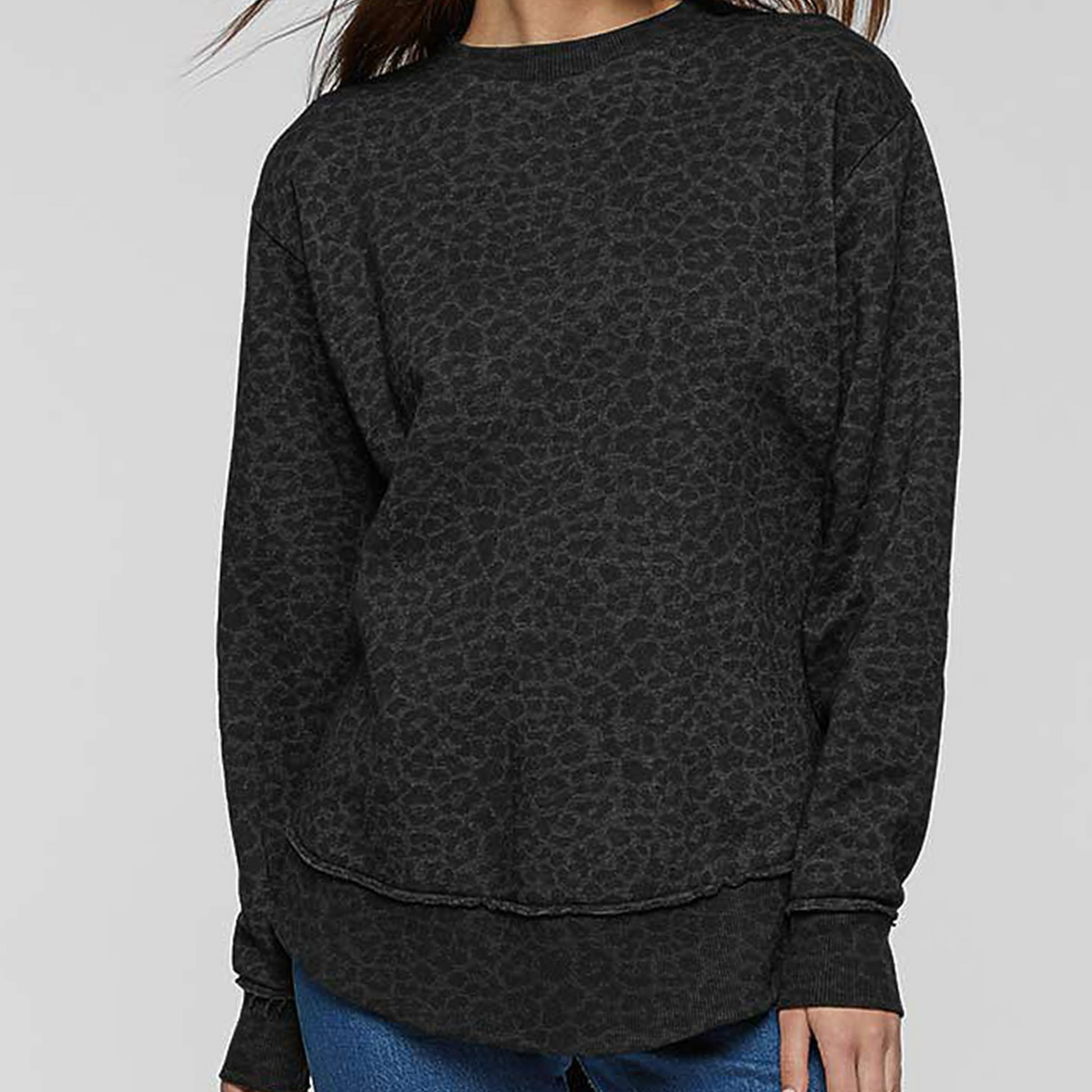 LAT Ladies Leopard Weekend Fleece