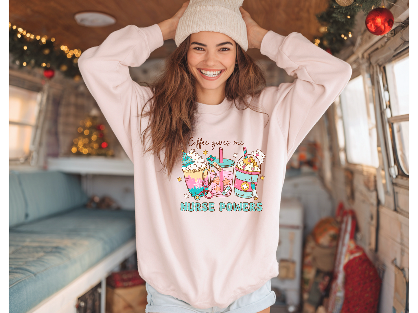 Coffee gives me nurse powers