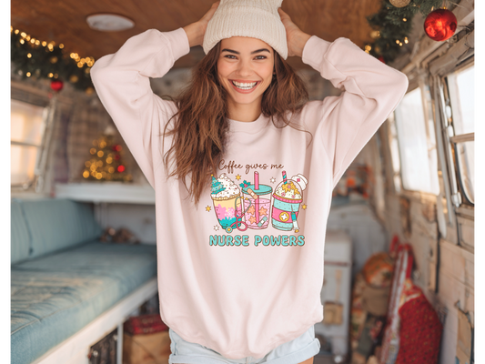 Coffee gives me nurse powers